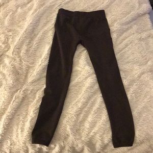 Never worn fleece leggings